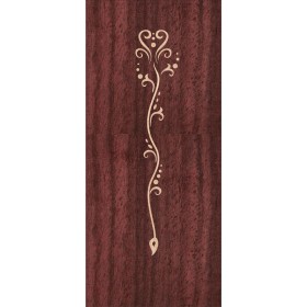 Bouzouki 8strings headstock #1 inlay